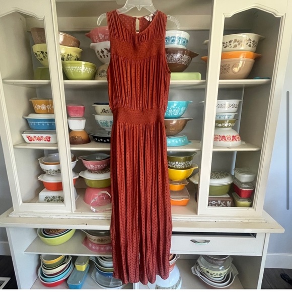 Anthropologie DRA Los Angeles Potter Jumpsuit in Copper - Size
Small - Picture 3 of 16